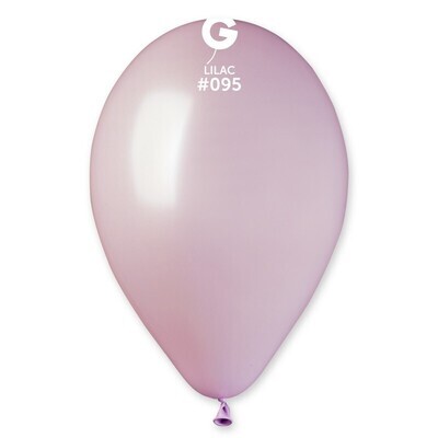 12" Latex Balloon- Metallic Lilac #095 - G110
