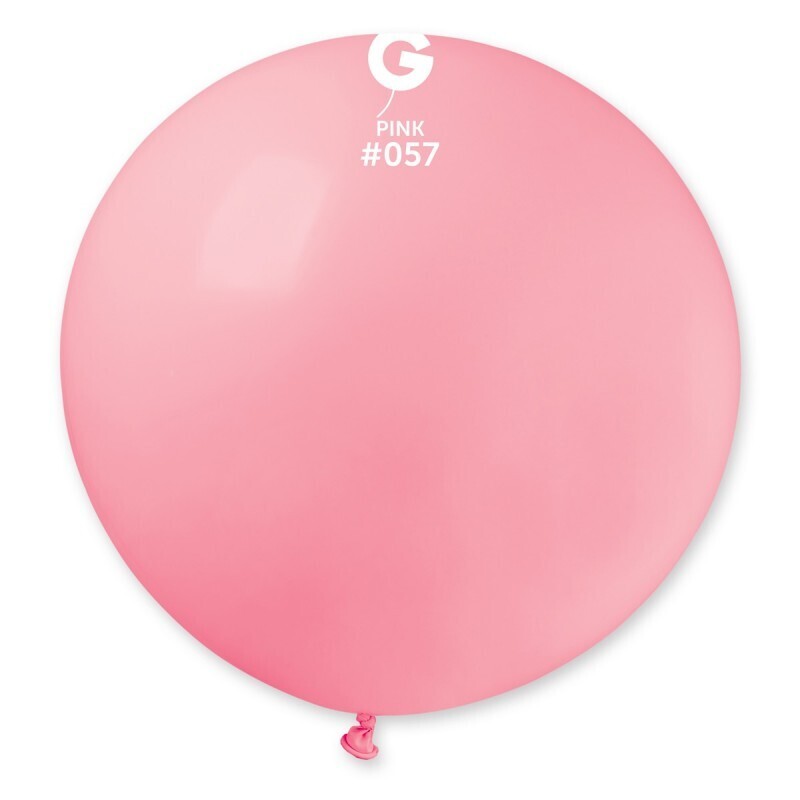 31&quot; Latex Balloon- Pink #057 - G30