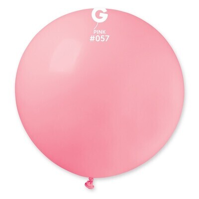 31" Latex Balloon- Pink #057 - G30