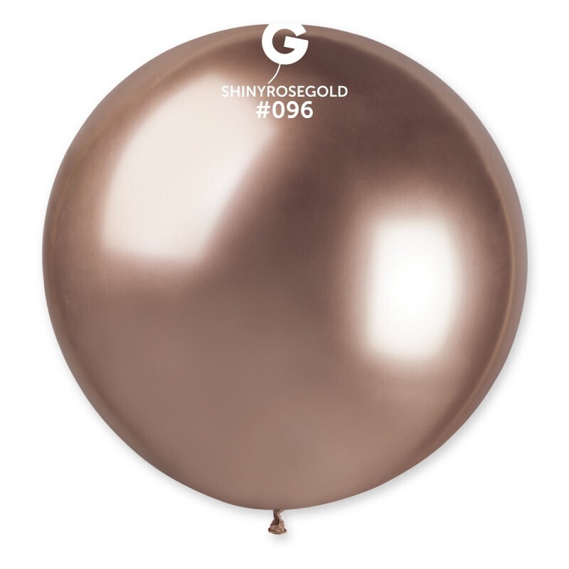 31&quot; Latex Balloon- Shiny Rose Gold #96