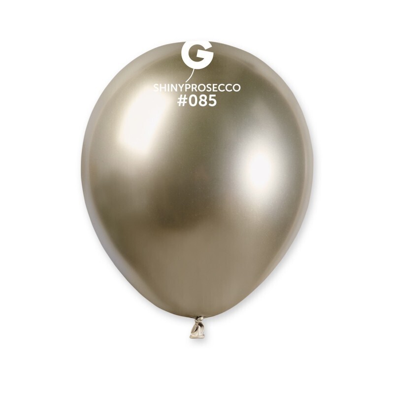 5" Latex Balloon- Shiny Prosecco #085