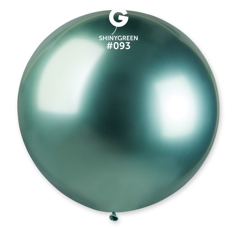 31&quot; Latex Balloon- Shiny Green #093