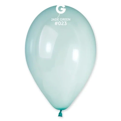 13" Latex Balloon-Crystal Green Jade #023
