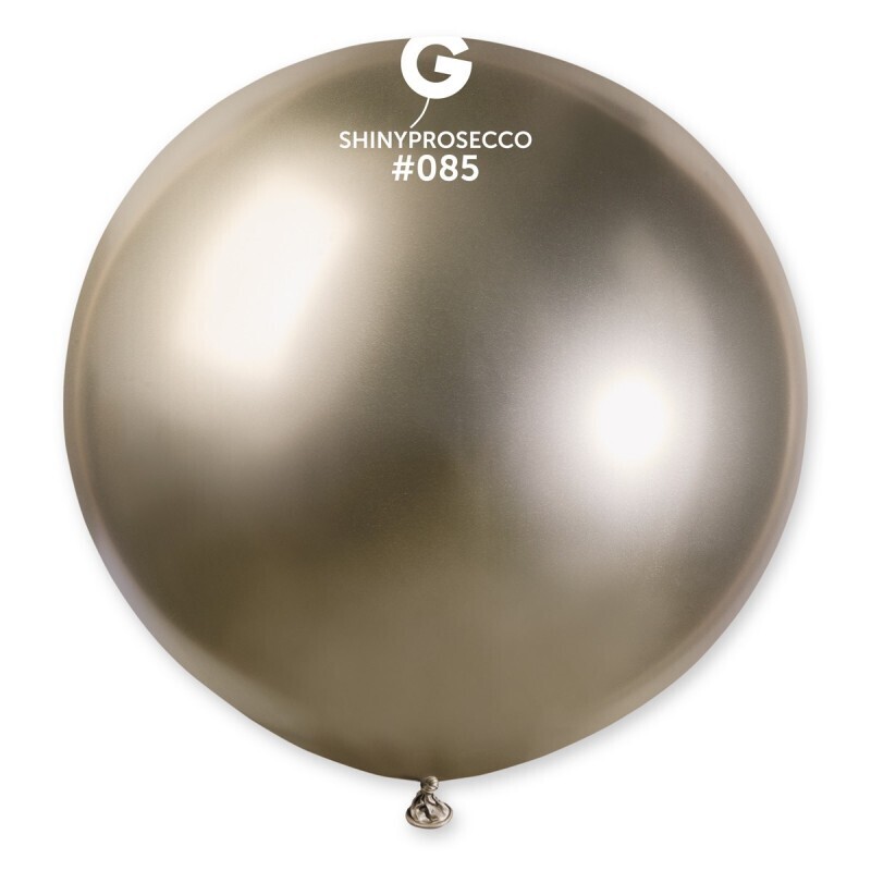 31" Latex Balloon- Shiny Prosecco #085