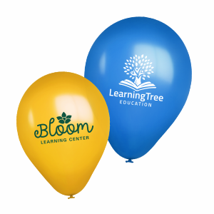 Standard Colored Custom Printed Latex Balloons