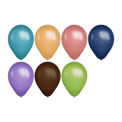 9" Fashion Color Custom Latex Balloons