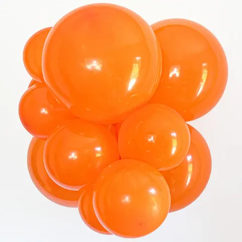 5 5" ORANGE Latex Balloon (50 per bag)