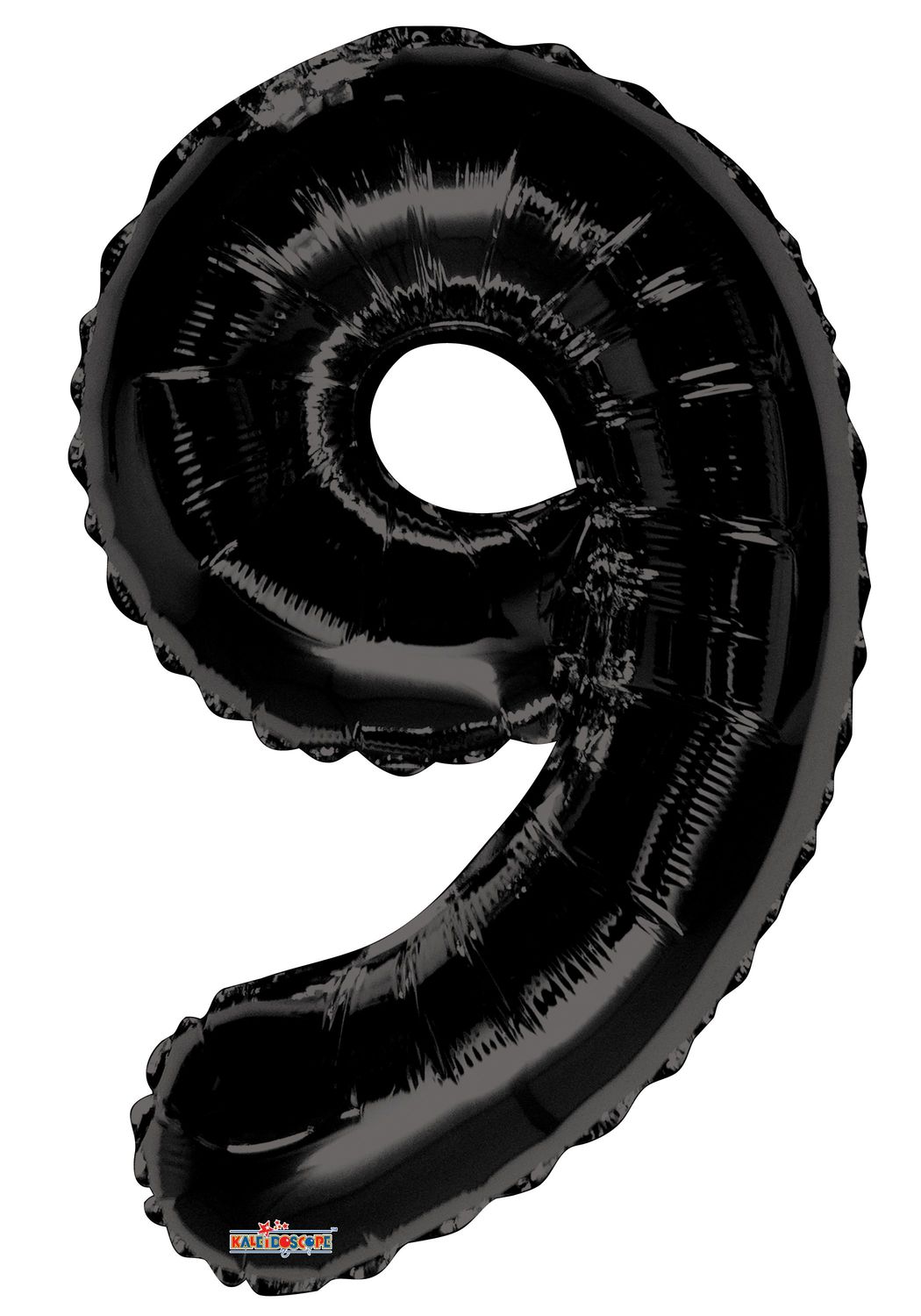 34&quot; Black Foil Number &quot;9&quot; Balloon