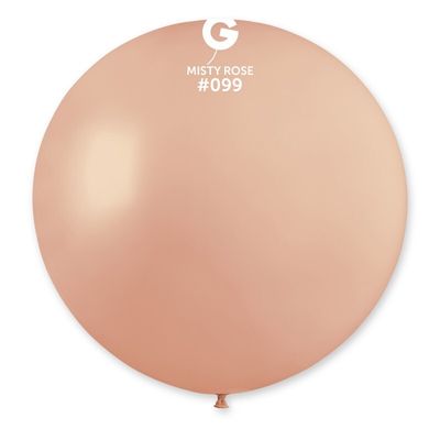 31&quot; Latex Balloon- Misty Rose #099 - G30