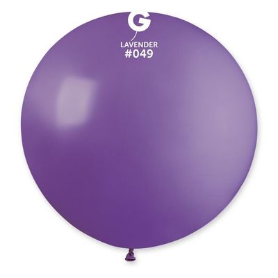 31&quot; Latex Balloon- Lavender #049 - G30