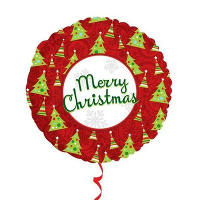 17"MERRY CHRISTMAS AND TREES