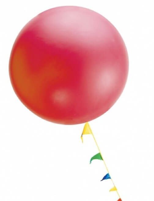 5.5' Red Cloudbuster Jumbo Balloon