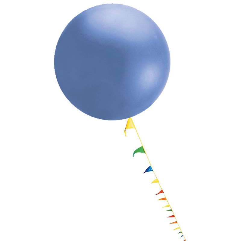 5.5' Blue Cloudbuster Jumbo Balloon