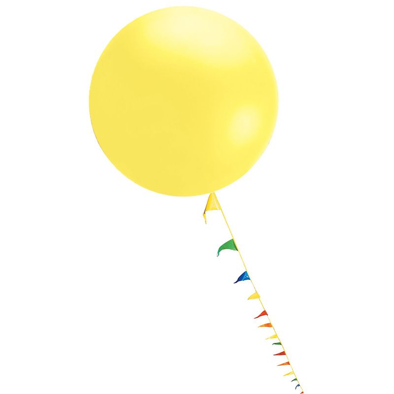 5.5' Yellow Cloudbuster Jumbo Balloon