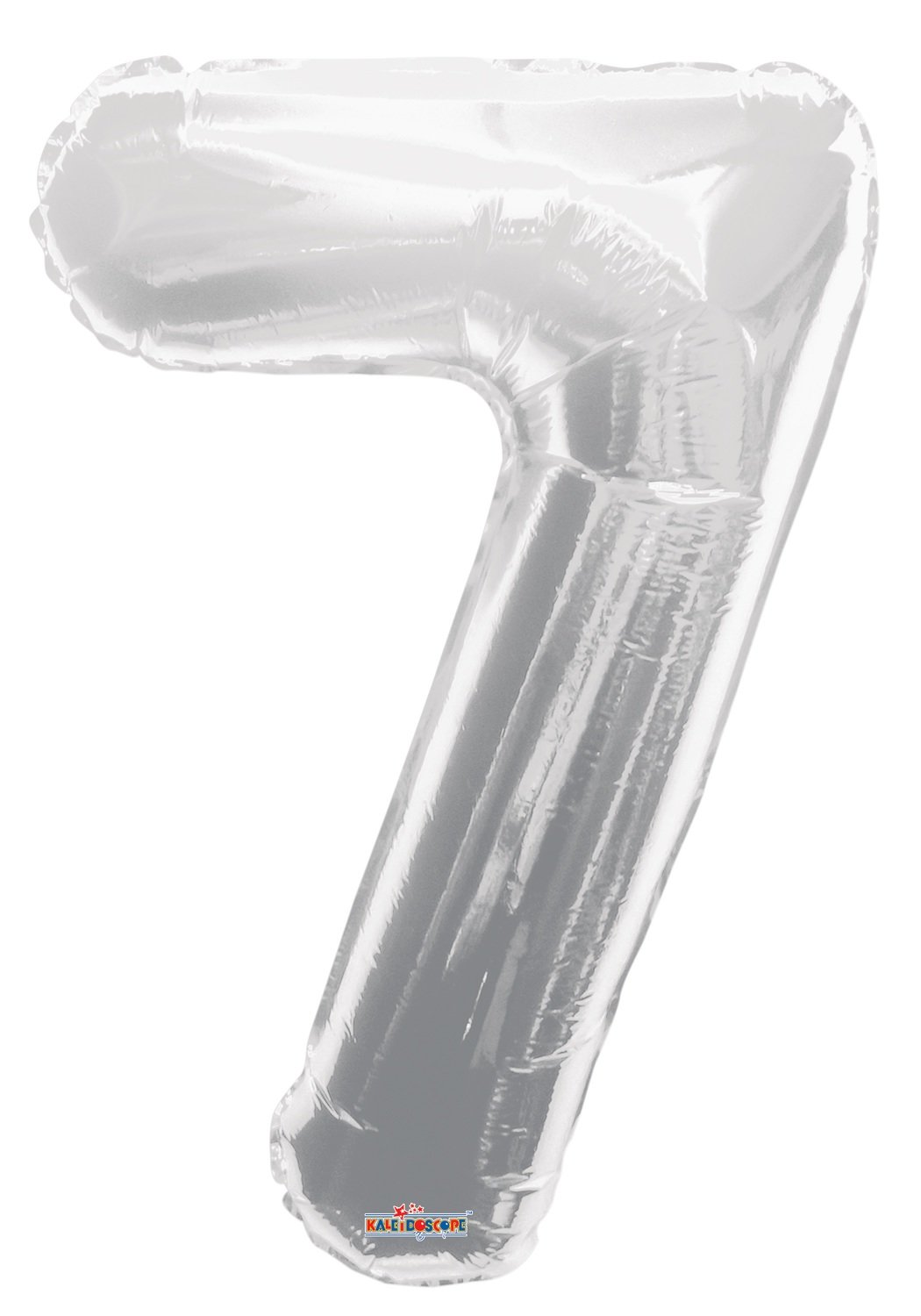 34&quot; Silver Foil Number &quot;7&quot; Balloon