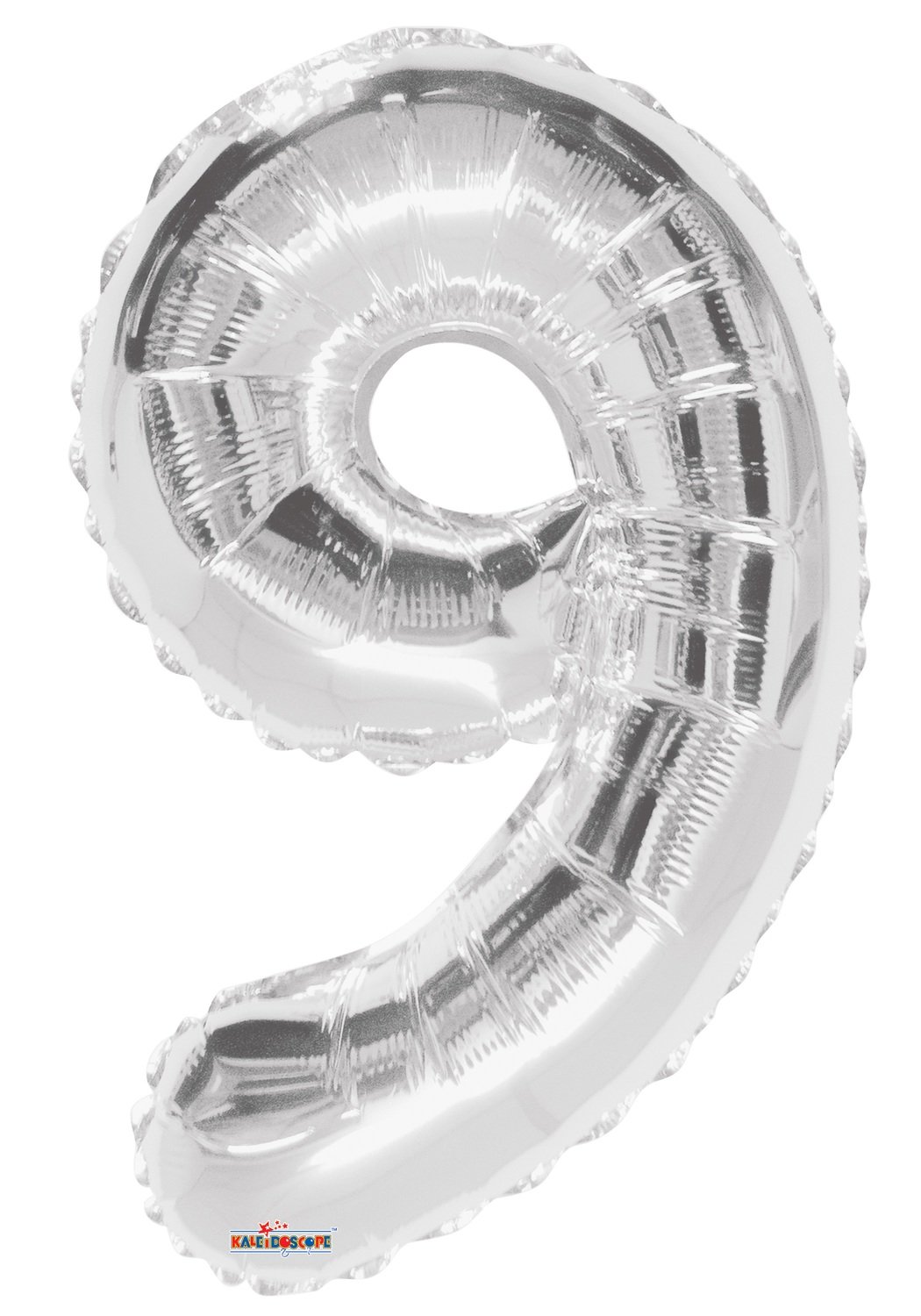 34&quot; Silver Foil Number &quot;9&quot; Balloon