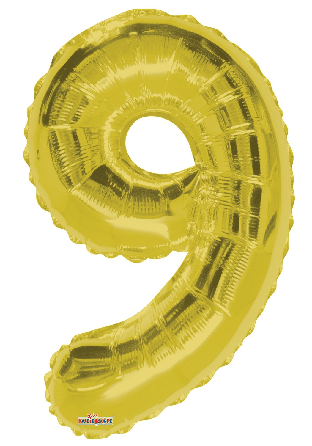 34&quot; Gold Foil Number &quot;9&quot; Balloon