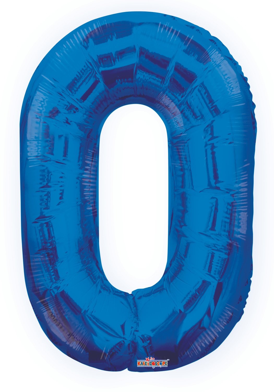34&quot; Blue Foil Number &quot;0&quot; Balloon
