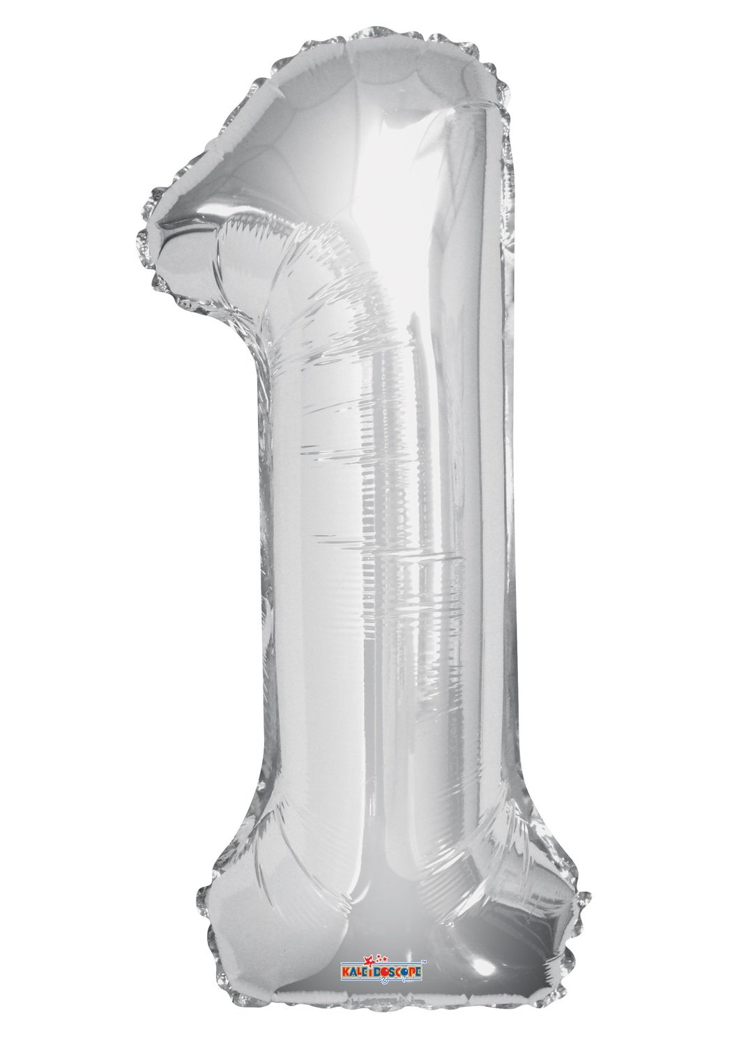 34&quot; Silver Foil Number &quot;1&quot; Balloon
