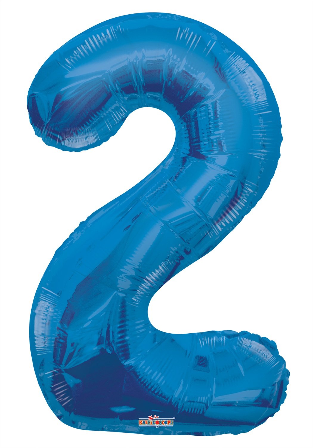 34&quot; Blue Foil Number &quot;2&quot; Balloon