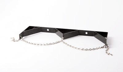 Dual Helium Cylinder Wall Bracket