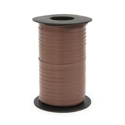 Brown Curling Ribbon