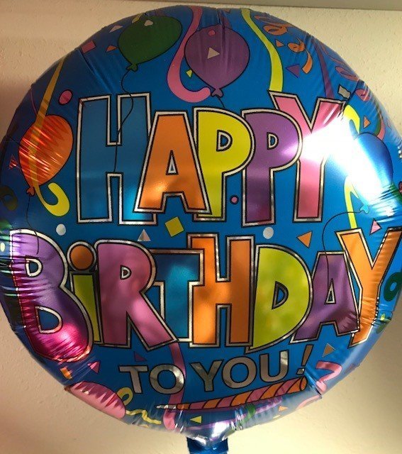 17"Happy Birthday to You Foil Balloon