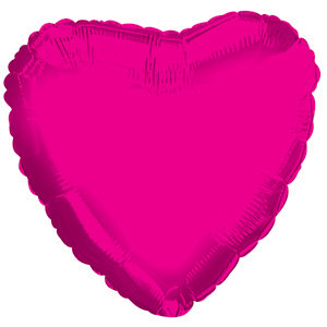 18&quot; Pink Heart Foil Balloon