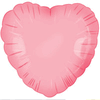 18" Baby Pink Heart Foil Balloon