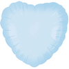 18" Baby Blue Heart Foil Balloon