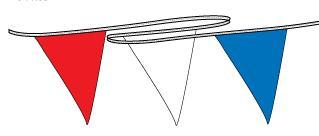 RWB Pennant Streamer 105&#39;