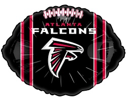 18" Atlanta Falcons NFL Foil Balloon