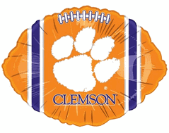 18" Clemson Tigers Foil Balloon