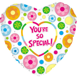 17" You're So Special Dots & Daisies Foil Balloon