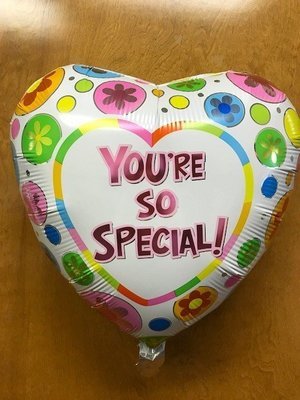 17" You're So Special Dots & Daisies Foil Balloon