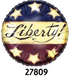 17" Liberty Foil Balloon