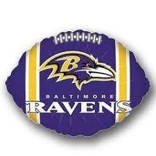 18&quot; Baltimore Ravens Foil Balloon