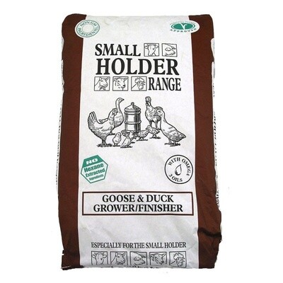Allen & Page Small Holder Goose & Duck Grower/Finisher Pellets 20kg