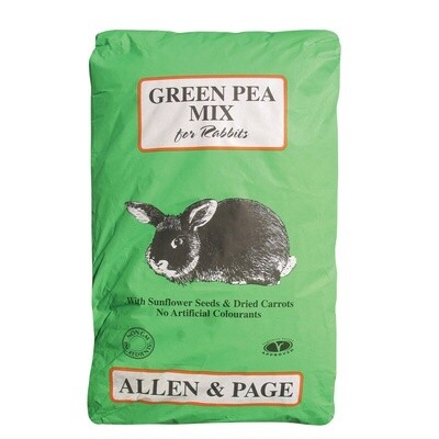 Allen & Page Green Pea Rabbit Mix 20kg