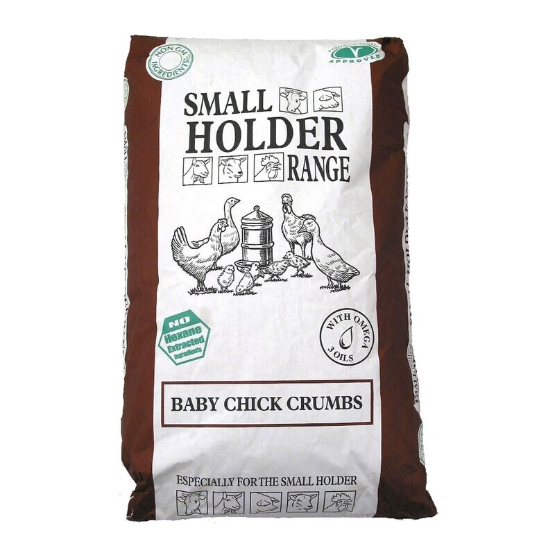 Allen &amp; Page Small Holder Range Baby Chick Crumbs 20kg