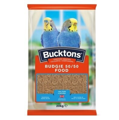 Bucktons Budgie 50/50 20kg