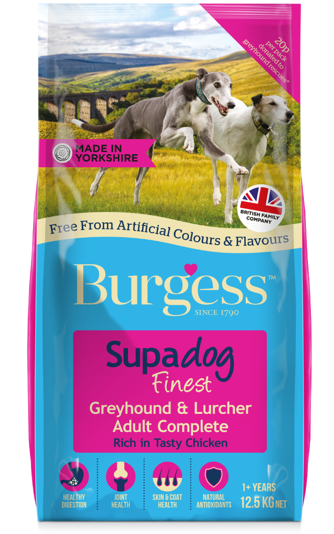 Burgess Greyhound &amp; Lurcher Chicken 12.5kg