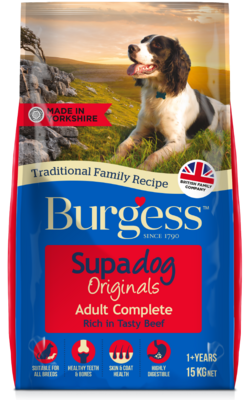 Burgess Adult Dog Beef 12.5kg