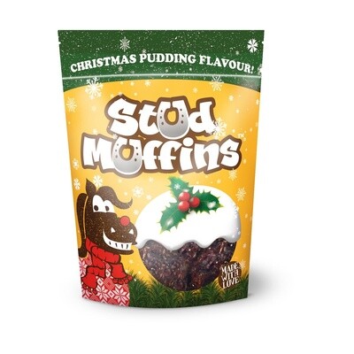 Christmas Pudding Stud Muffins 400g