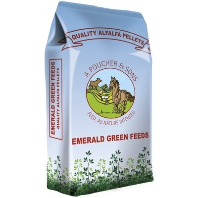 Emerald Green Feeds Alfalfa Pellets 20kg