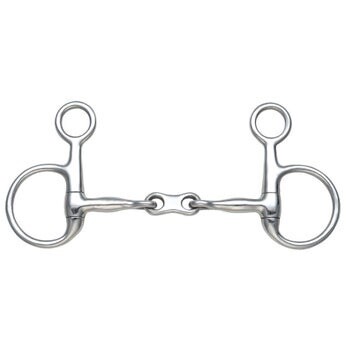 Half Cheek French Link Snaffle, Size: 5&quot;