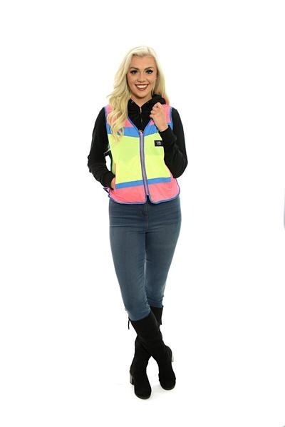 EquiSafety Multi Colour Waistcoat