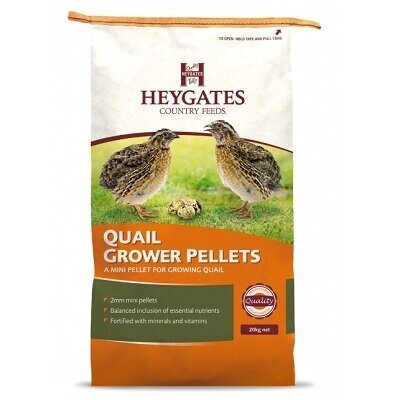 Heygates Quail Grower Pellets 20kg