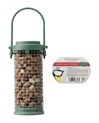 J&amp;J Pre Filled Easy Feeder-Peanuts