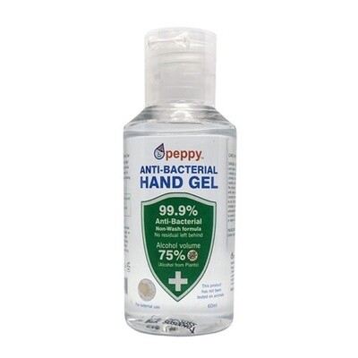Peppy Anti-Bacterial Hand Gel 60ml